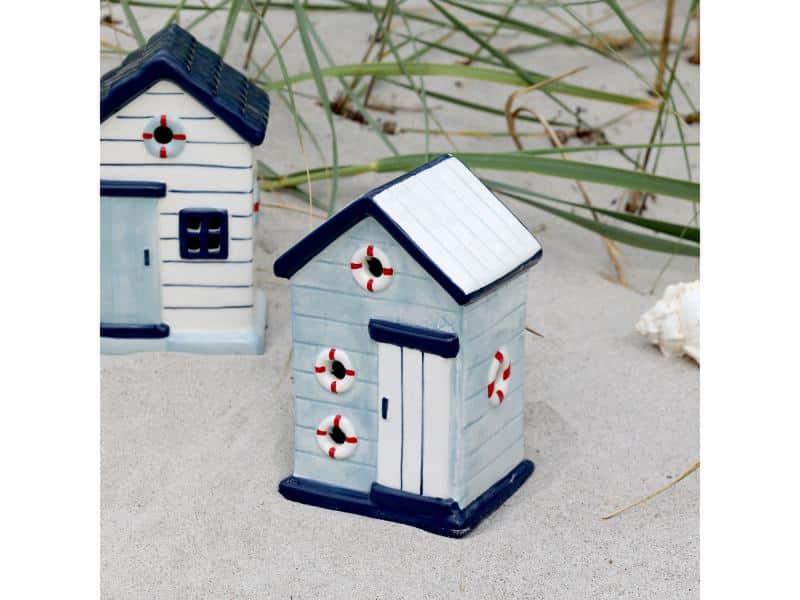 Chic Antique Strandhus Skyblue 15,5 cm