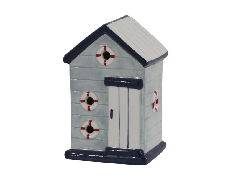 Chic Antique Strandhus Skyblue 15,5 cm - Billede 4