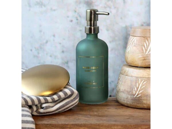 Chic Antique Flaske m/pumpe 500 ml Mosgrøn