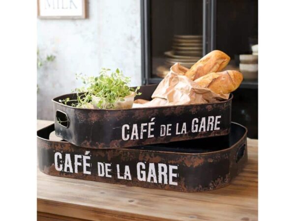 Chic Antique Bakker m/Print 2 stk