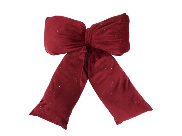 Chic Antique Sløjfe Velour Cherry H50