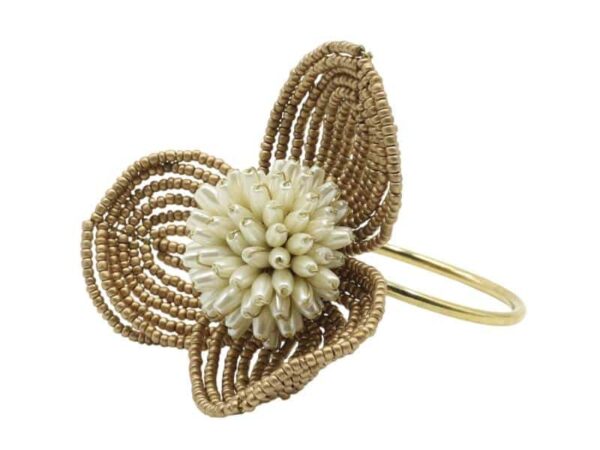 Chic Antique Servietring med Perler