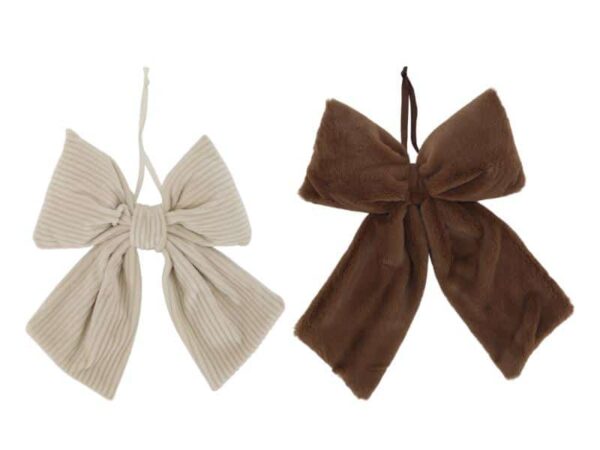 Chic Antique Sløjfer 2 stk. Beige/Mocca