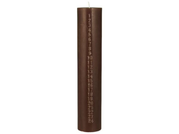 Ib Laursen Kalenderlys 1-24 Hazelnut