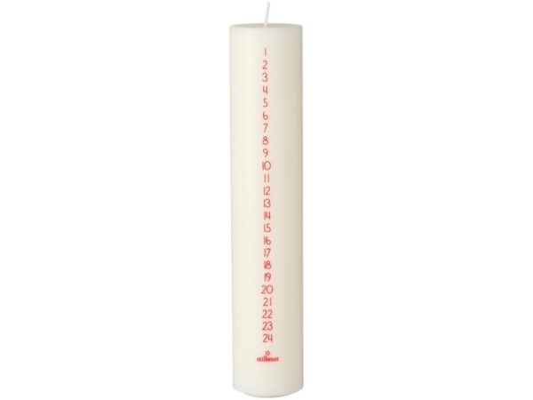 Ib Laursen Kalenderlys 1-24 Creme