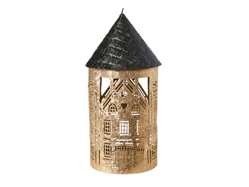 Speedtsberg Hus t/Fyrfad Gold/Black 23 cm