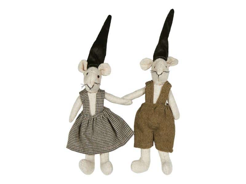 Noa & Nelli m/Magnet Grøn H14 cm