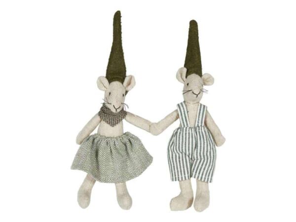 Noa & Nelli m/Magnet Grøn H14 cm