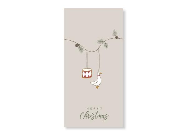 Speedtsberg Juleservietter med julemotiver – 16 stk. 40x40 cm