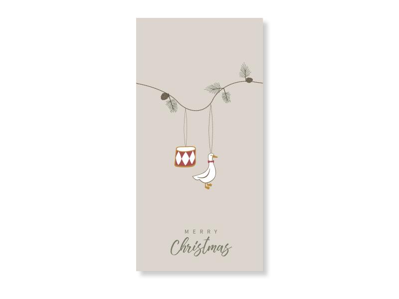 Speedtsberg Juleservietter med julemotiver – 16 stk. 40x40 cm