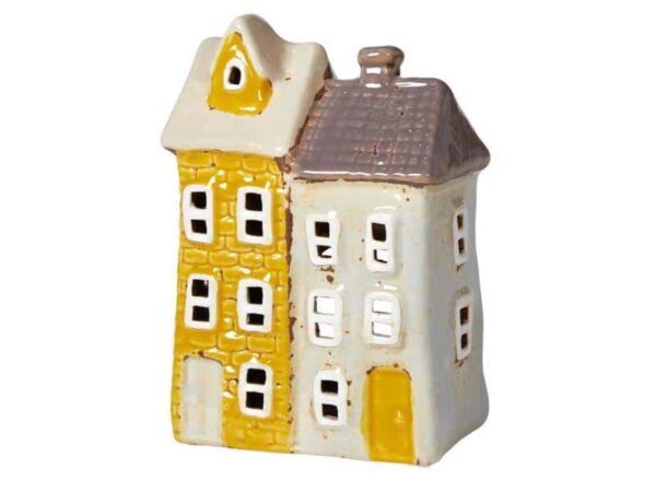 Speedtsberg Hus t/Fyrfad Gul/Grå