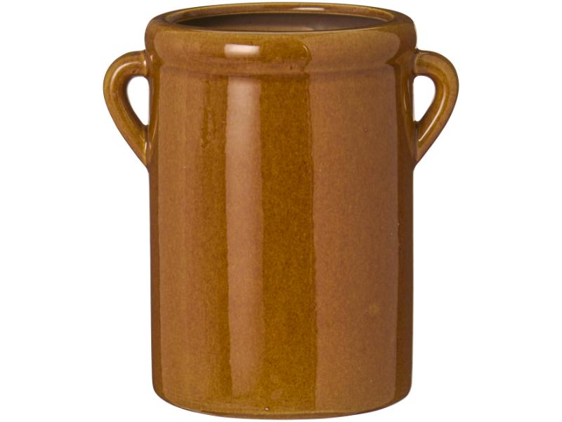 Ib Laursen Tora Skjuler H20 cm – Keramik Brun