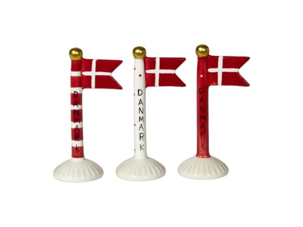 Speedtsberg Keramik Flag Danmark 14 cm