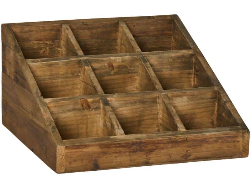 Ib Laursen Borddisplay med 9 rum