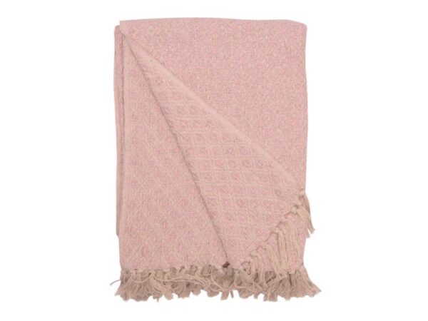 Au Maison Recycled Plaid Harlekin rosa/hvid