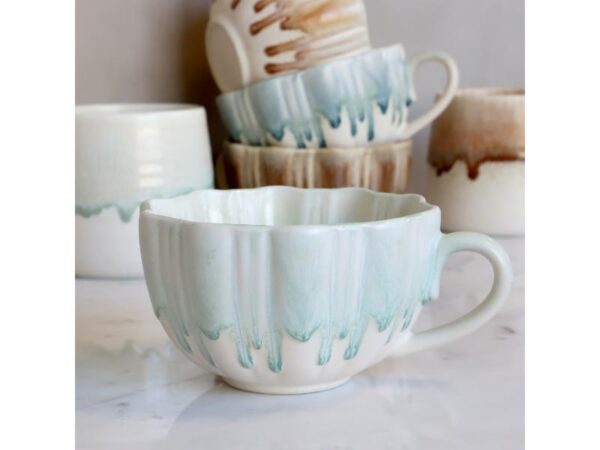 Chic Antique Kop med Hank Latte Verte